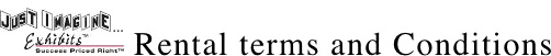  Rental terms and Conditions
